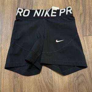 Nike Pro Women's Black Athletic Shorts